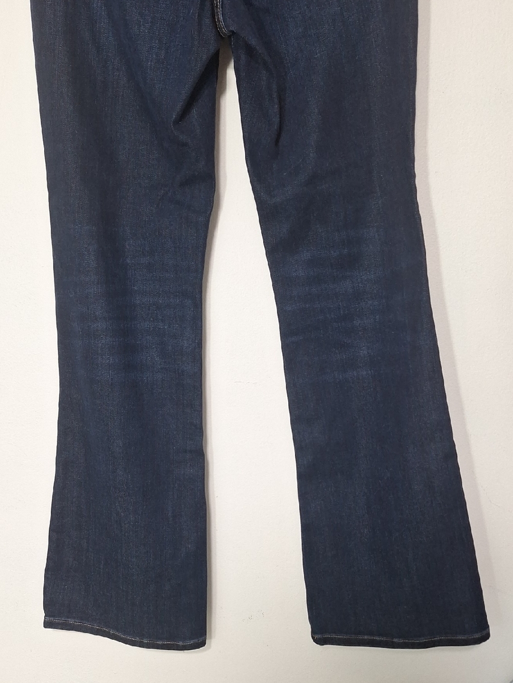 Madewell Curvy Cali Demi-Cut Dark Blue Bootcut Jeans - Picture 7 of 11